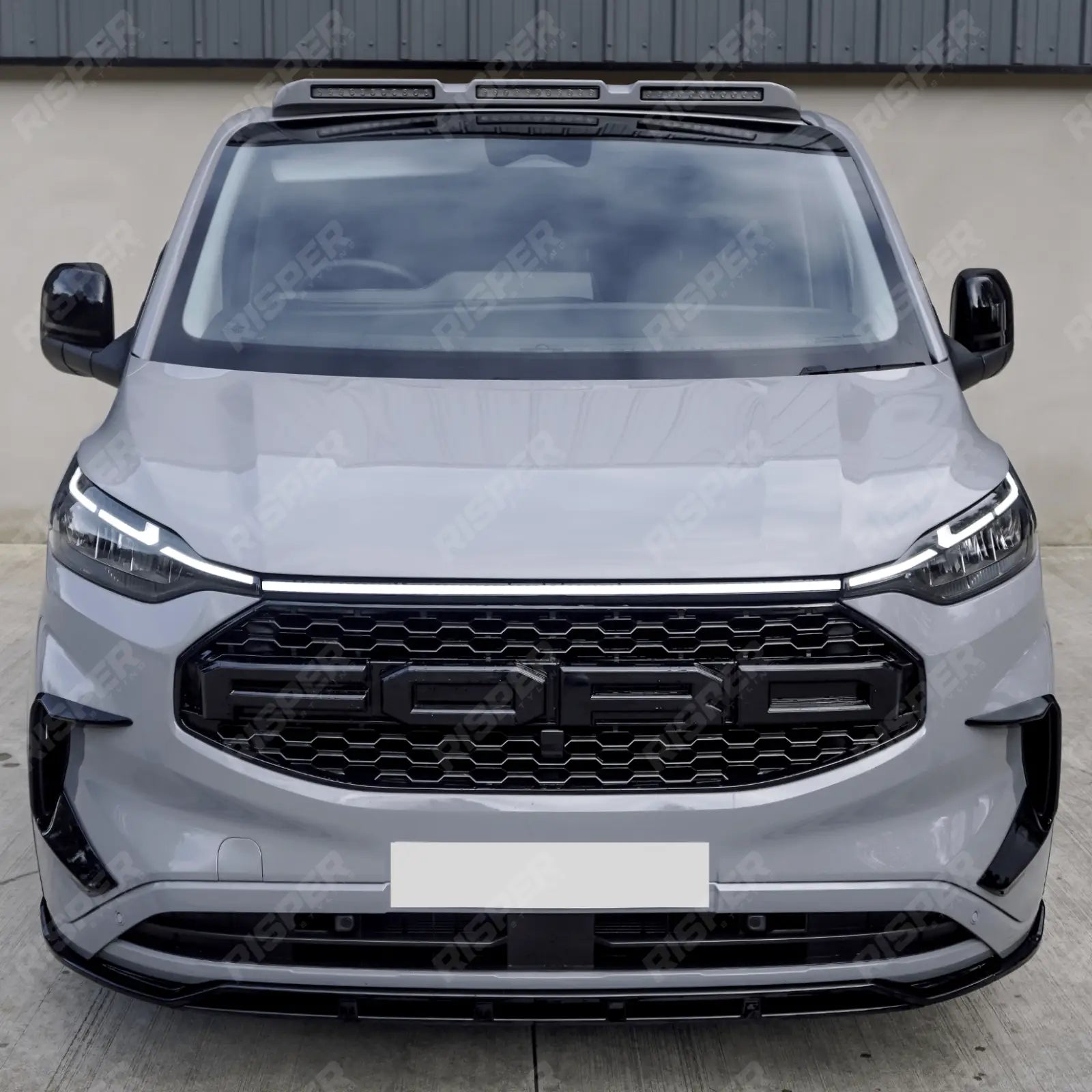 Mirror Cap Replacement In Gloss Black For Ford Transit Custom MK2 2024 on