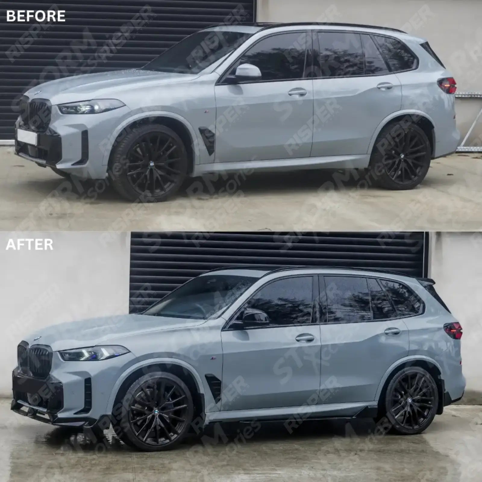 Mirror Covers Gloss Black For BMW X5 G05 LCI M Sport 2023+