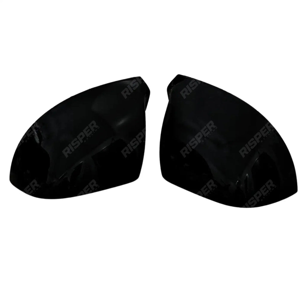 Mirror Covers In Gloss Black Pair For Vw Transporter T5 T6 T6.1