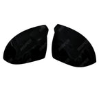Mirror Covers In Gloss Black Pair For Vw Transporter T5 T6 T6.1