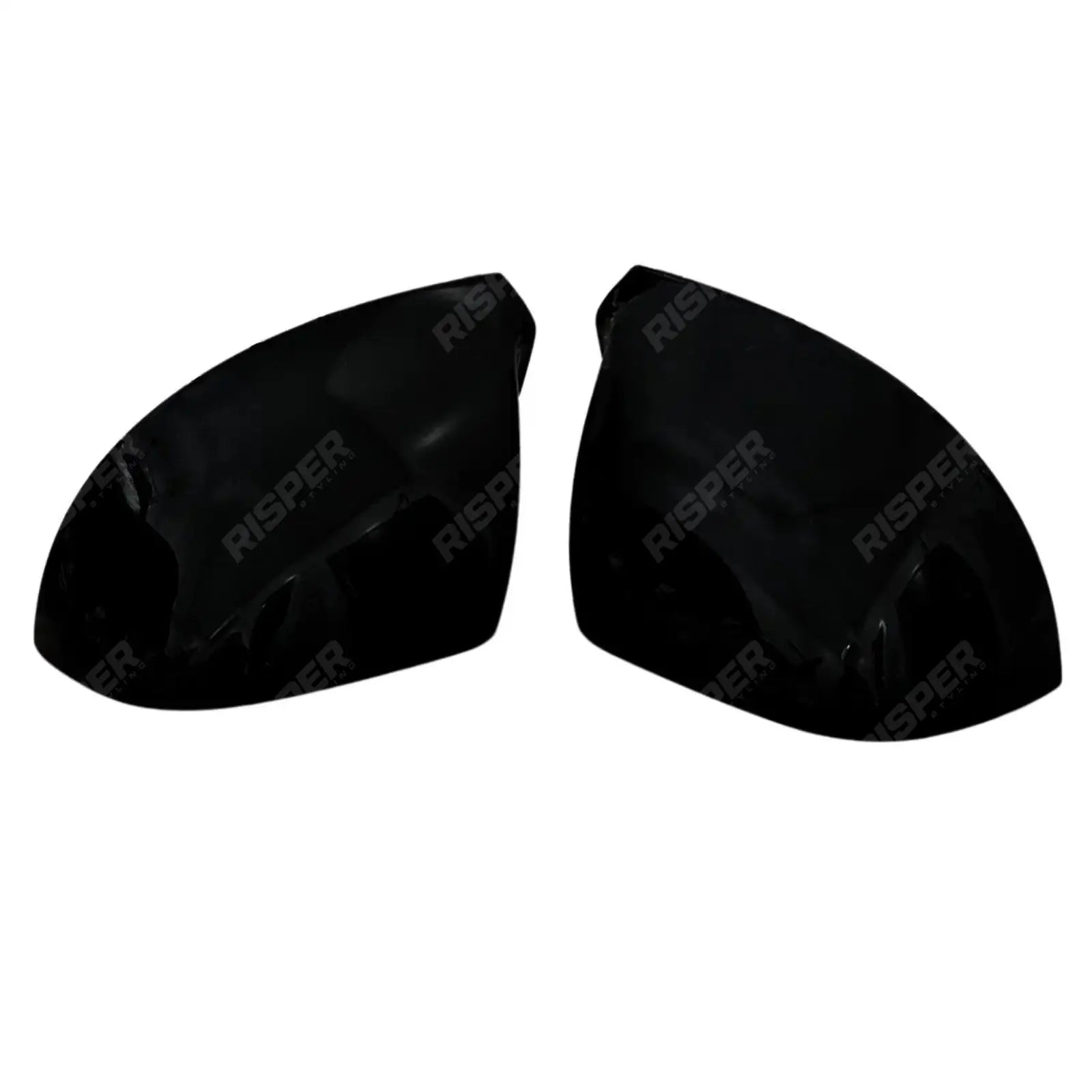 Mirror Covers In Gloss Black Pair For Vw Transporter T5 T6 T6.1