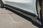 MIW DESIGN - TESLA MODEL Y DRY CARBON FIBRE SIDE SKIRTS