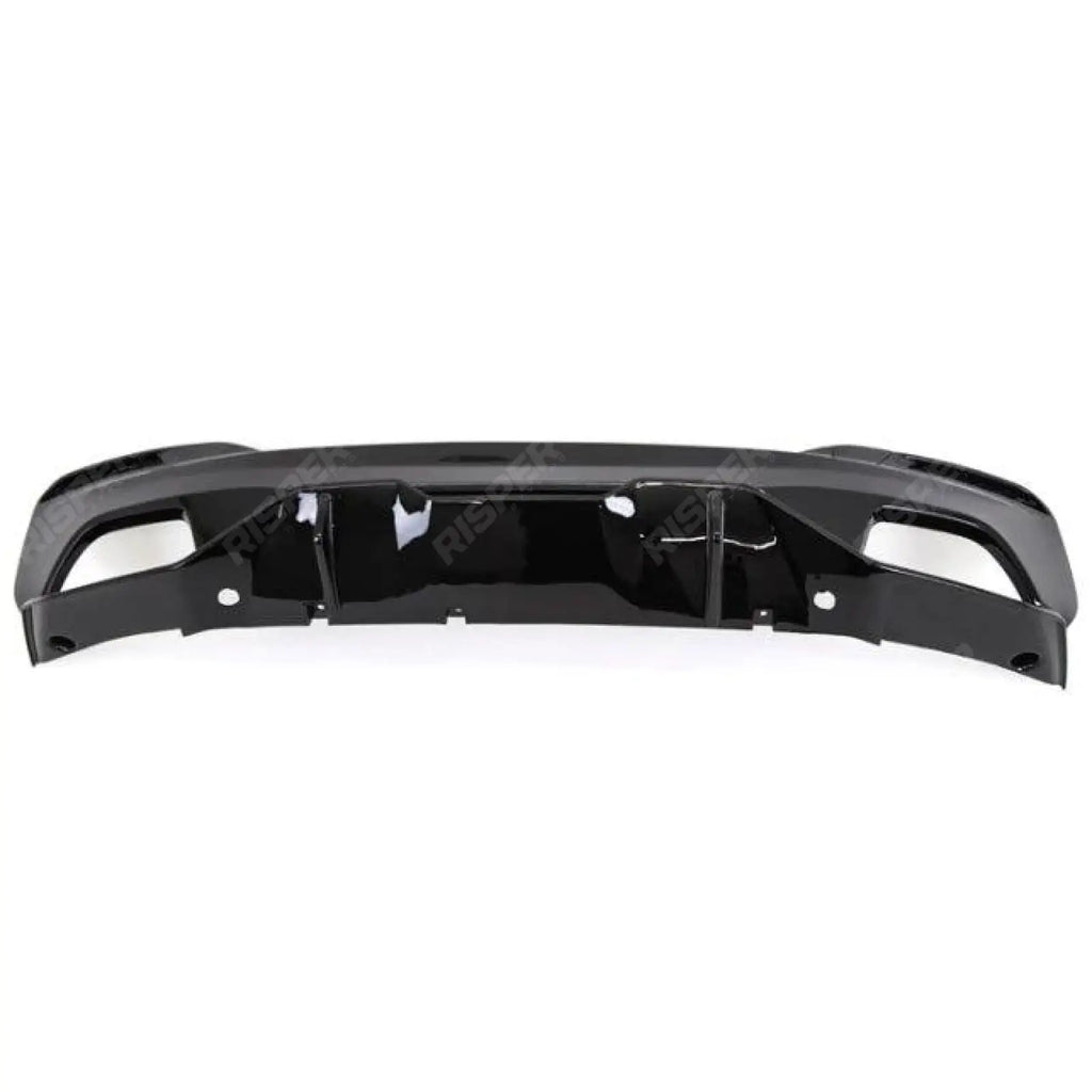 MP Rear Diffuser Dual Exit Gloss Black For BMW 5 Series M Sport G30 G38 2017 - 2024