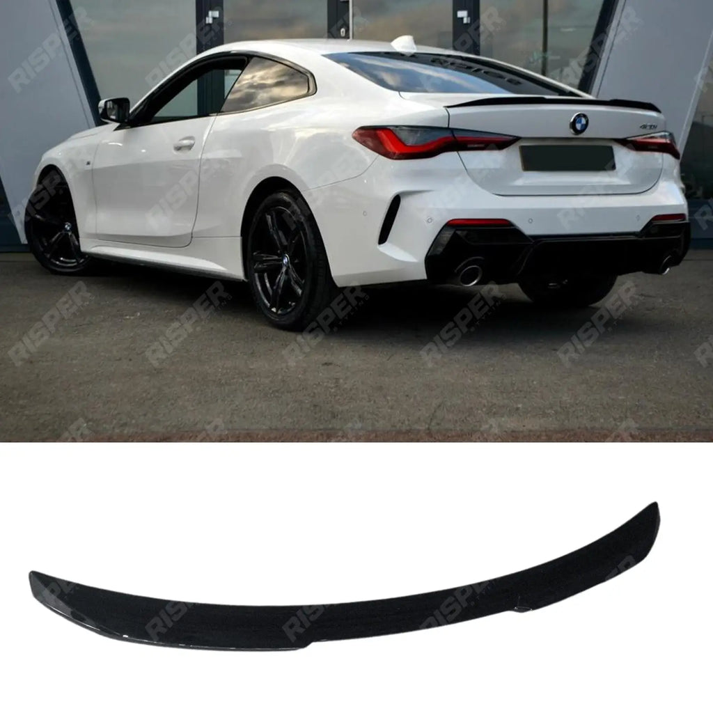 MP Rear Spoiler In Gloss Black For Bmw 4 Series G22 2020+