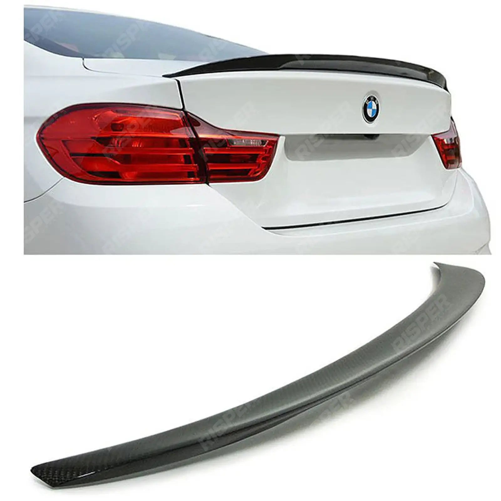 MP Style Rear Spoiler In Carbon For BMW 4 Series F32 2014-2020