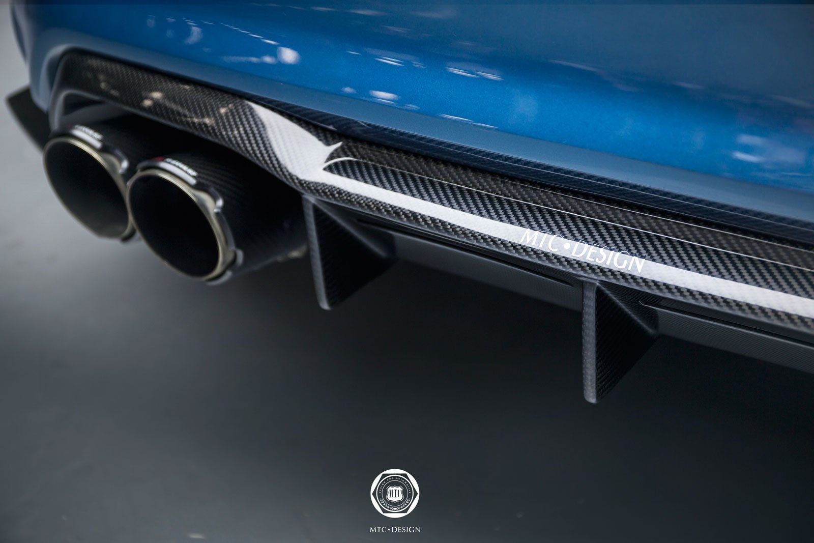 MTC DESIGN - BMW M2 F87 DRY CARBON FIBRE REAR DIFFUSER (STREET VERSION)