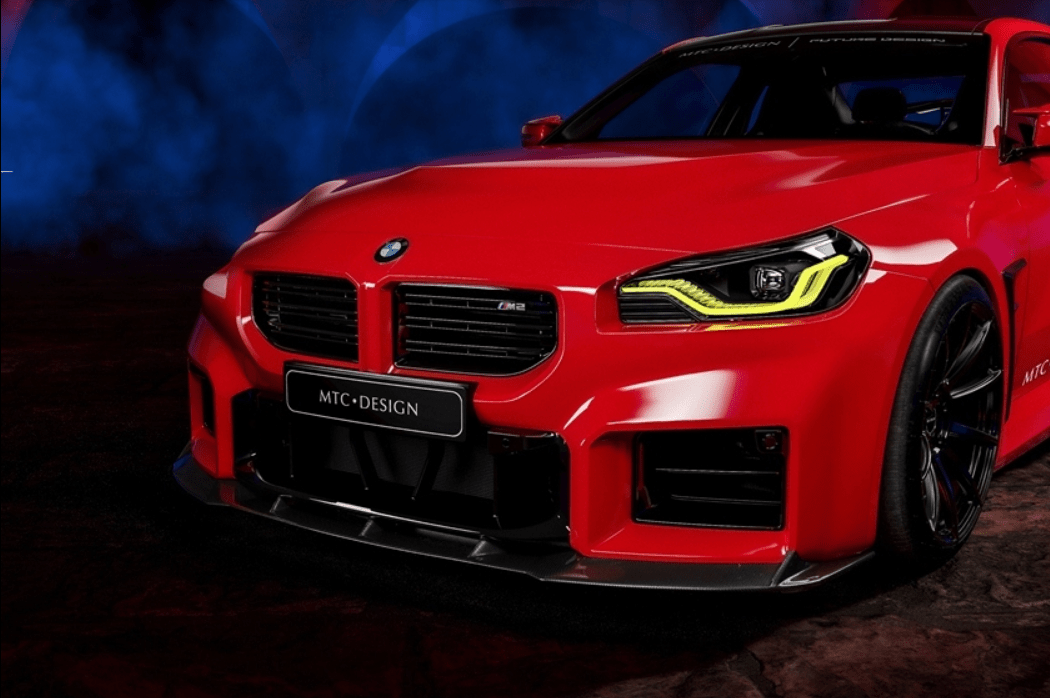 MTC DESIGN - BMW M2 G87 DRY CARBON FIBER FRONT LIP