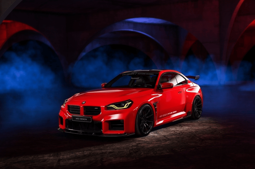 MTC DESIGN - BMW M2 G87 DRY CARBON FIBER FRONT LIP