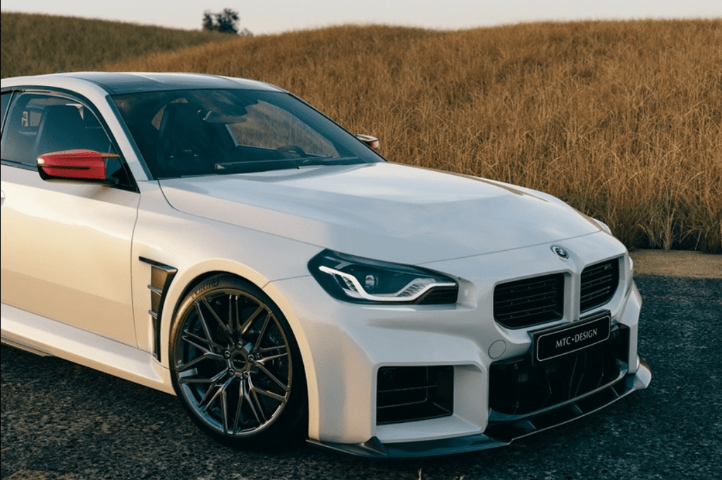 MTC DESIGN - BMW M2 G87 DRY CARBON FIBER FRONT LIP