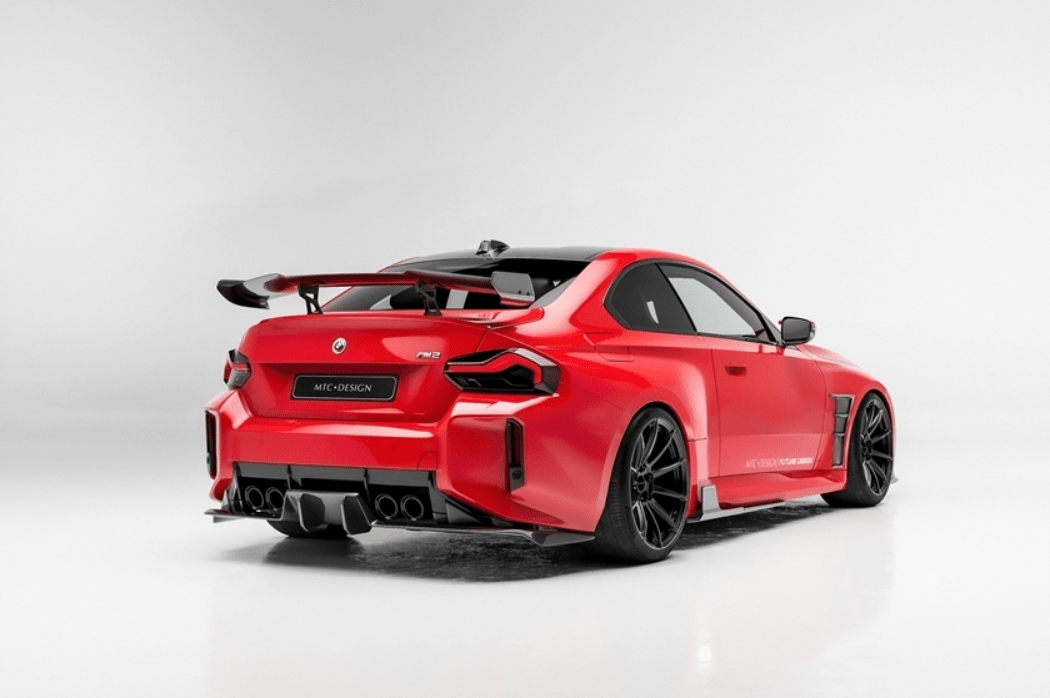 MTC DESIGN - BMW M2 G87 DRY CARBON FIBER REAR DIFFUSER UNDERSKIRT