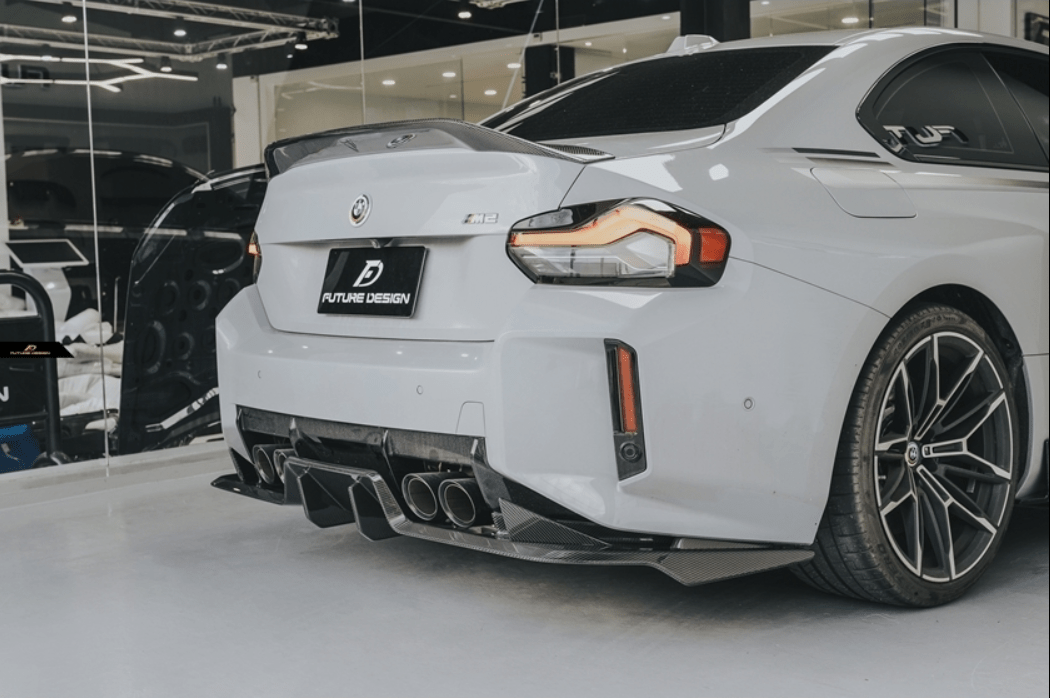 MTC DESIGN - BMW M2 G87 DRY CARBON FIBER REAR DIFFUSER UNDERSKIRT