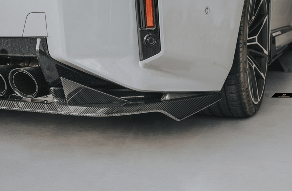 MTC DESIGN - BMW M2 G87 DRY CARBON FIBER REAR DIFFUSER UNDERSKIRT