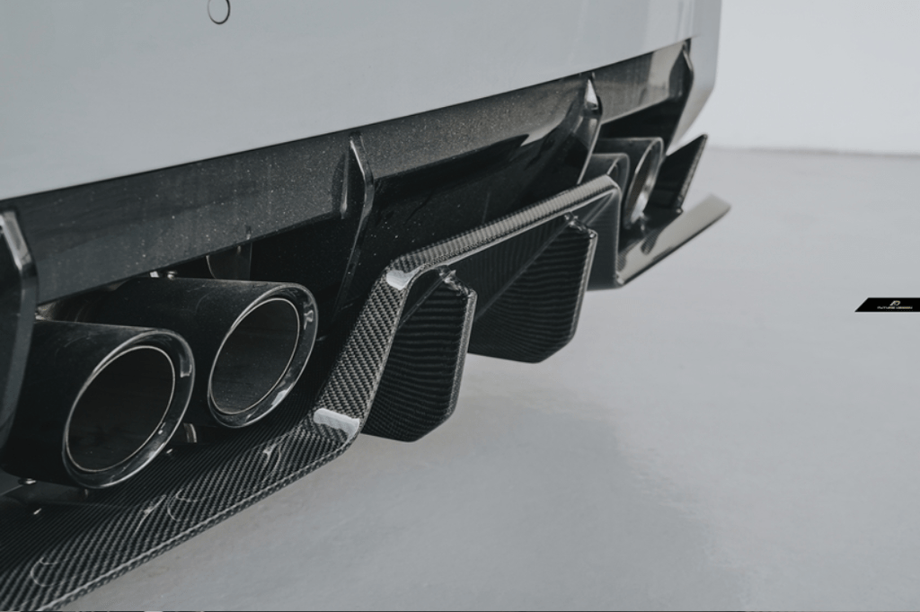 MTC DESIGN - BMW M2 G87 DRY CARBON FIBER REAR DIFFUSER UNDERSKIRT