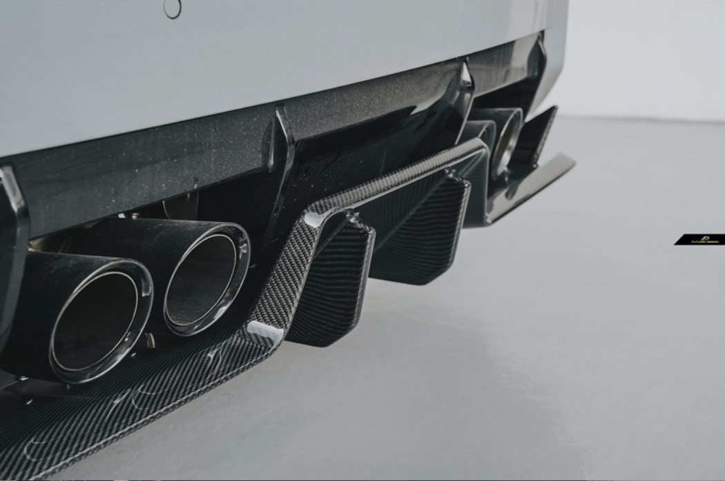 MTC DESIGN - BMW M2 G87 DRY CARBON FIBER REAR DIFFUSER UNDERSKIRT