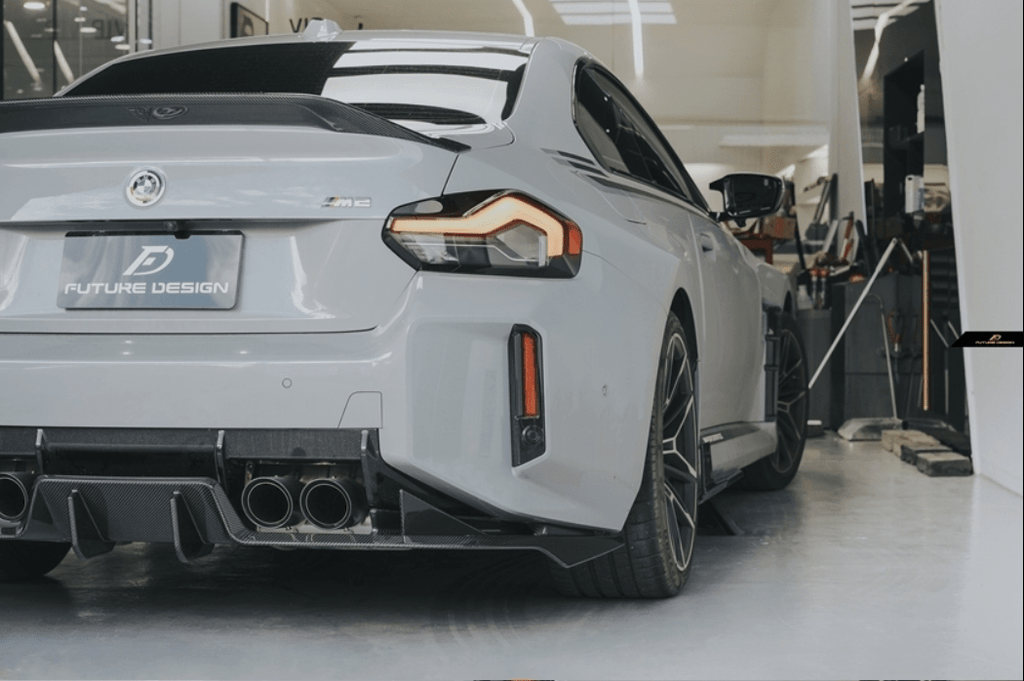 MTC DESIGN - BMW M2 G87 DRY CARBON FIBER REAR DIFFUSER UNDERSKIRT