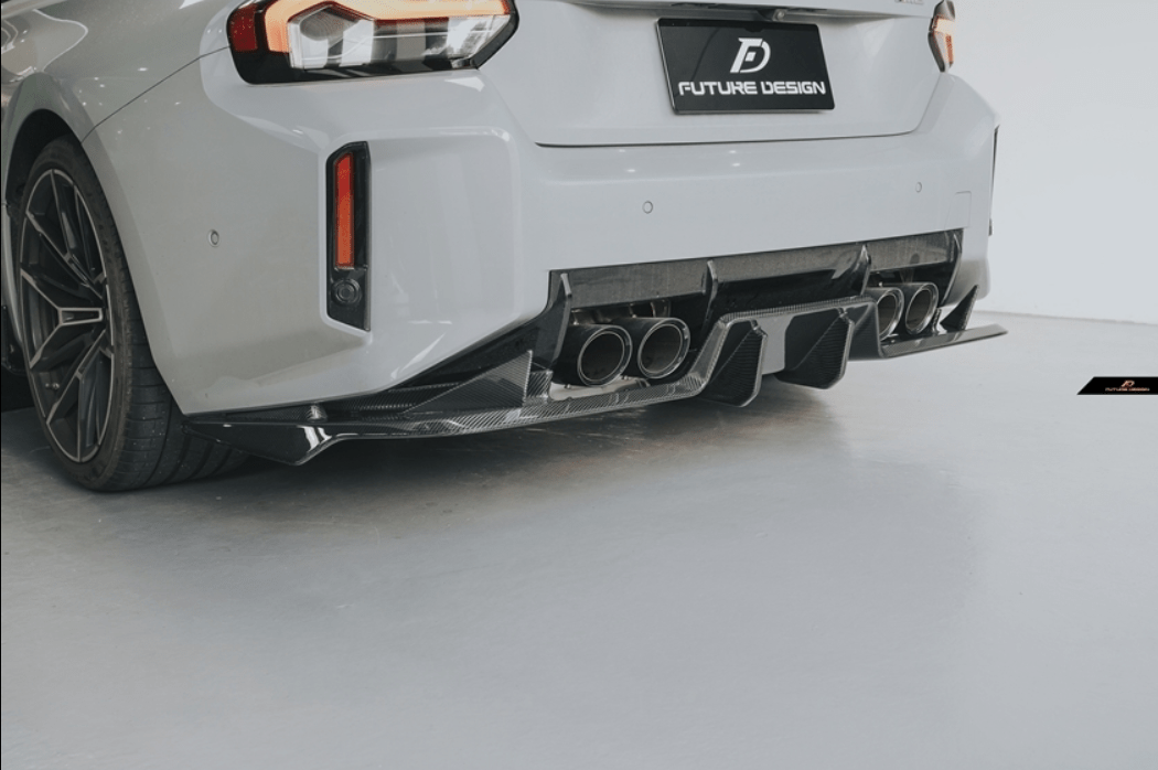 MTC DESIGN - BMW M2 G87 DRY CARBON FIBER REAR DIFFUSER UNDERSKIRT
