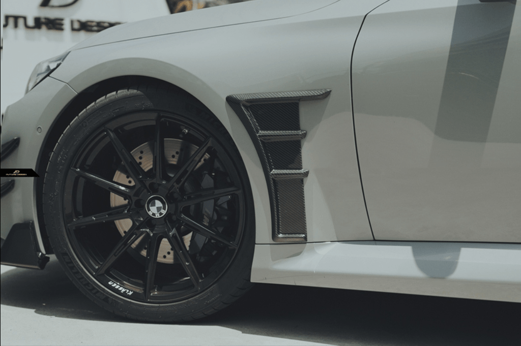MTC DESIGN - BMW M2 G87 DRY CARBON FIBER SIDE FENDER TRIM