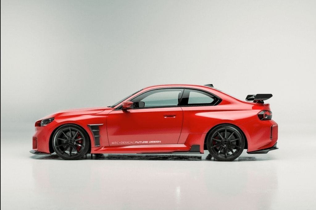 MTC DESIGN - BMW M2 G87 DRY CARBON FIBER SIDE FENDER TRIM