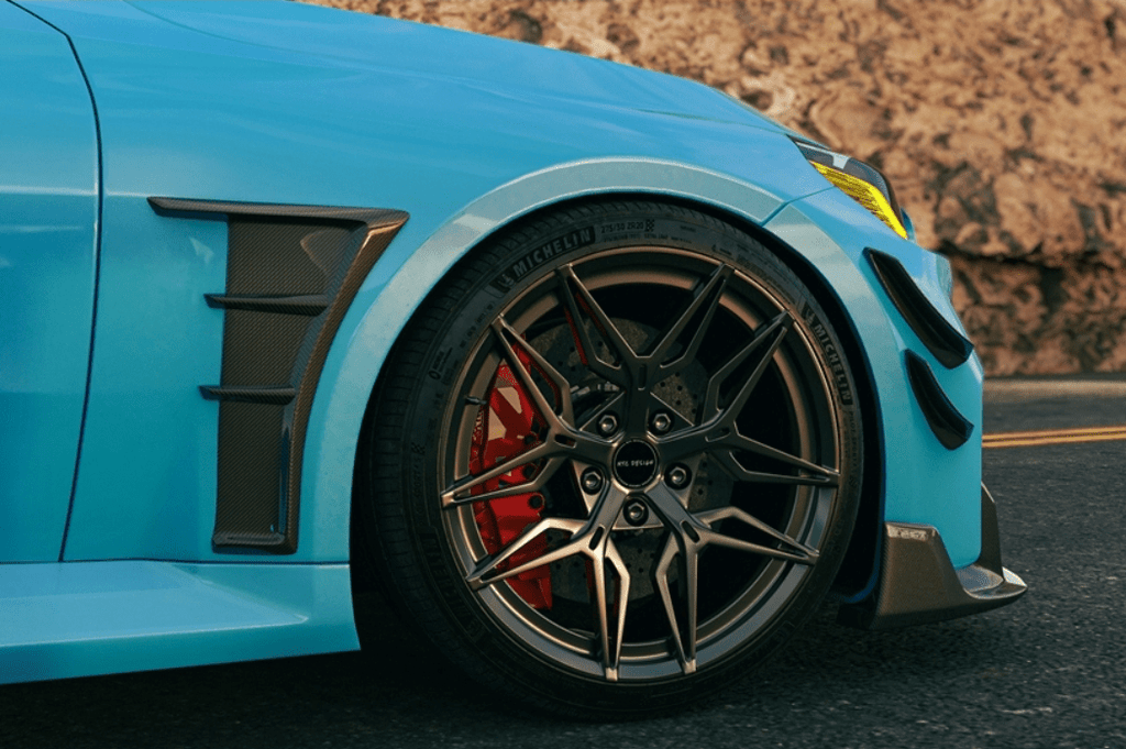 MTC DESIGN - BMW M2 G87 DRY CARBON FIBER SIDE FENDER TRIM