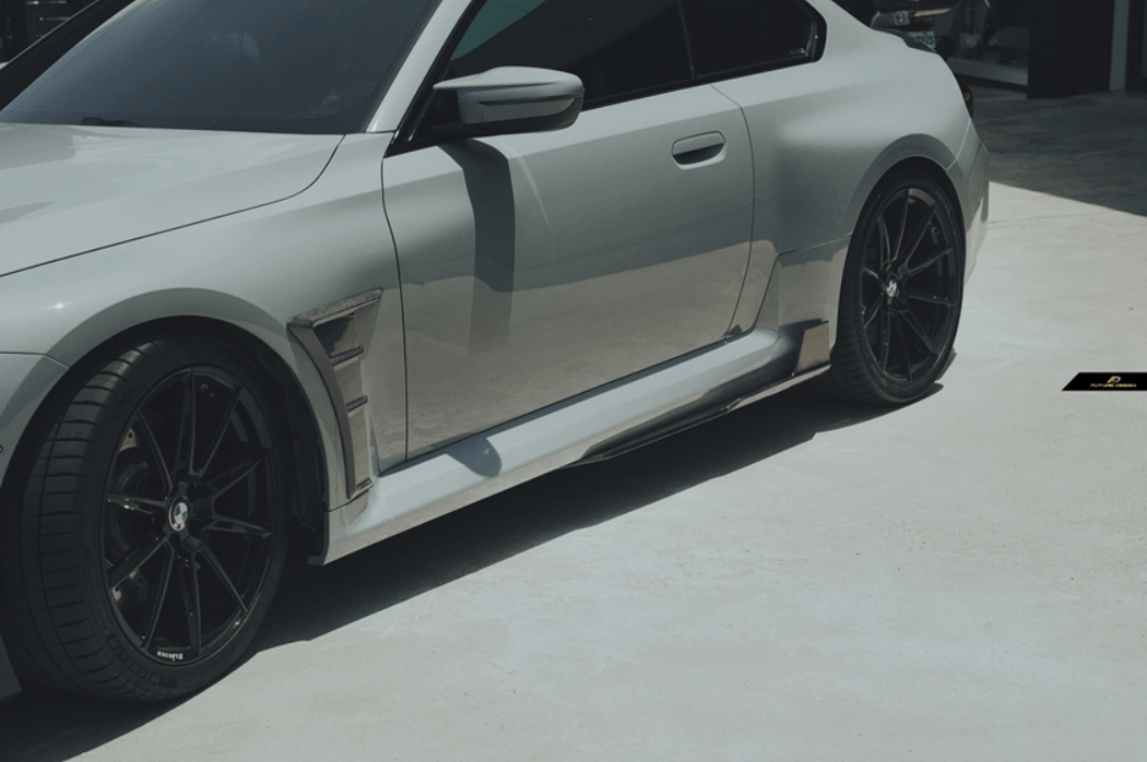 MTC DESIGN - BMW M2 G87 DRY CARBON FIBER SIDE SKIRTS