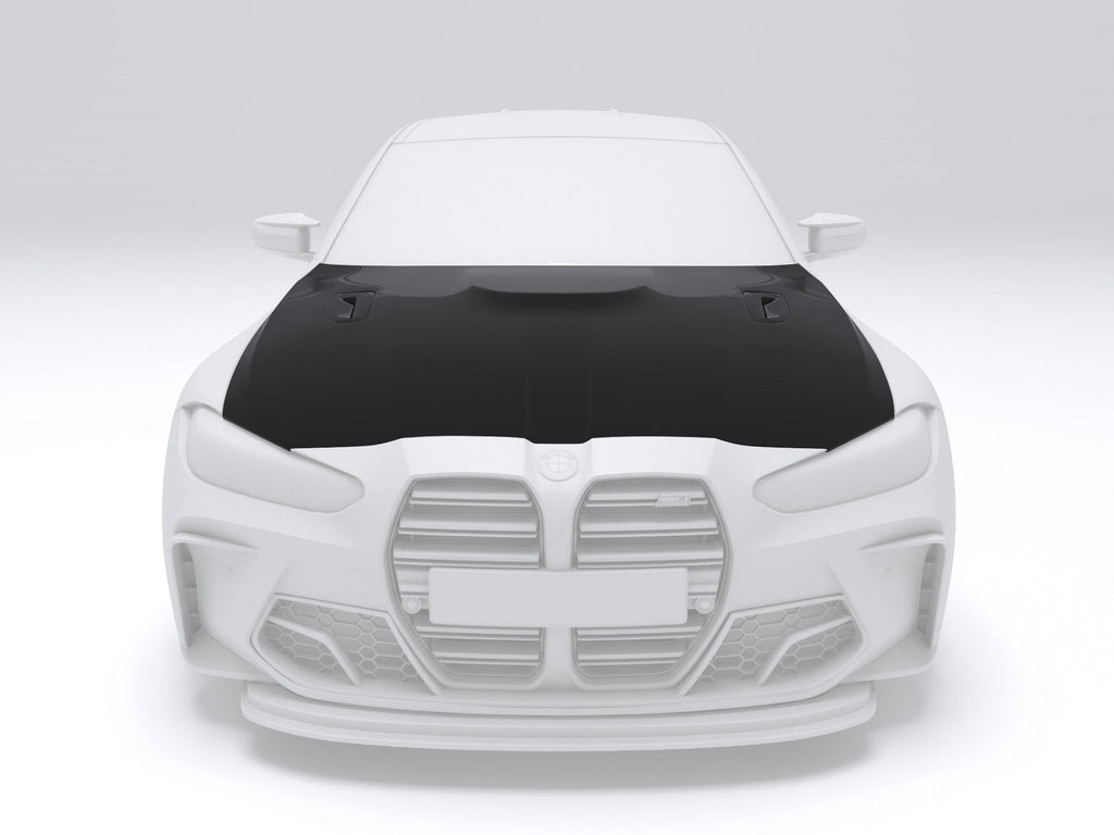 MTC DESIGN - BMW M3 G80 / M4 G82 DRY CARBON FIBRE FRONT HOOD BONNET (STREET VERSION)