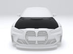 MTC DESIGN - BMW M3 G80 / M4 G82 DRY CARBON FIBRE FRONT HOOD BONNET (STREET VERSION)