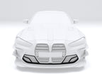 MTC DESIGN - BMW M3 G80 / M4 G82 DRY CARBON FIBRE FRONT INTAKE COVER (TRACKPACK VERSION)