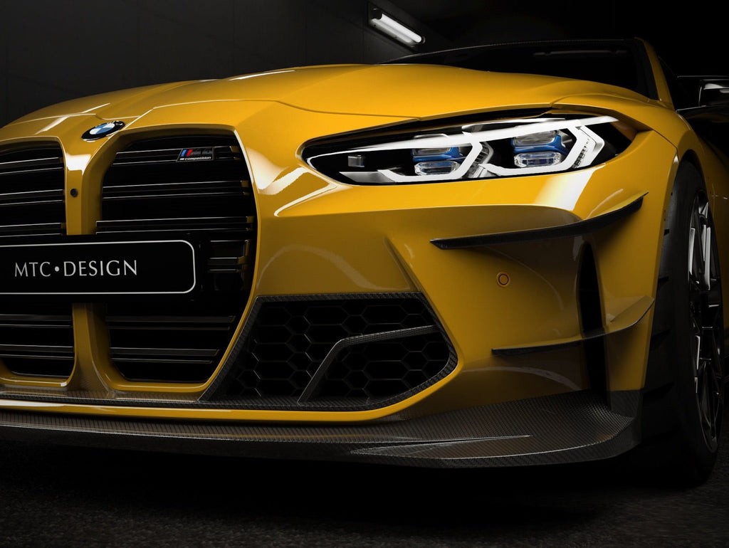 MTC DESIGN - BMW M3 G80 / M4 G82 DRY CARBON FIBRE FRONT INTAKE COVER (TRACKPACK VERSION)
