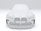 MTC DESIGN - BMW M3 G80 / M4 G82 DRY CARBON FIBRE FRONT INTAKE TRIM (STREET VERSION)