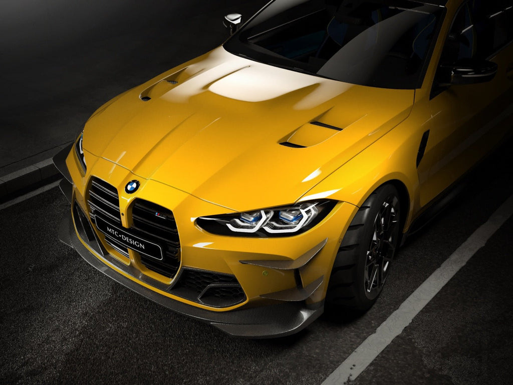 MTC DESIGN - BMW M3 G80 / M4 G82 DRY CARBON FIBRE FRONT LIP (TRACKPACK VERSION)