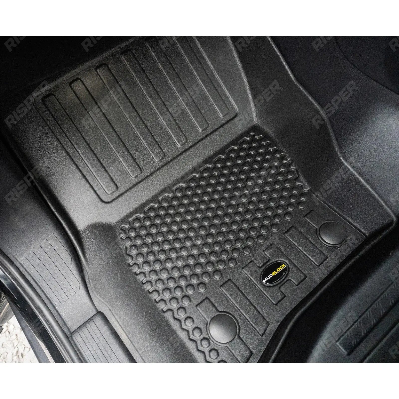 Mud Block Floor Mats Full Set For Land Rover Defender L663 90 2020 Onward