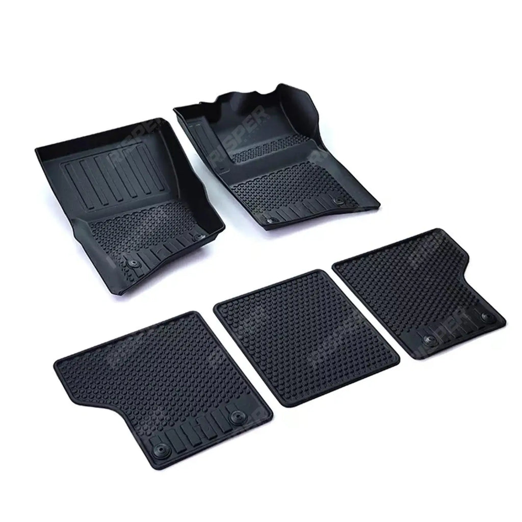 Mud Block Floor Mats Full Set For Land Rover Defender L663 90 2020 Onward