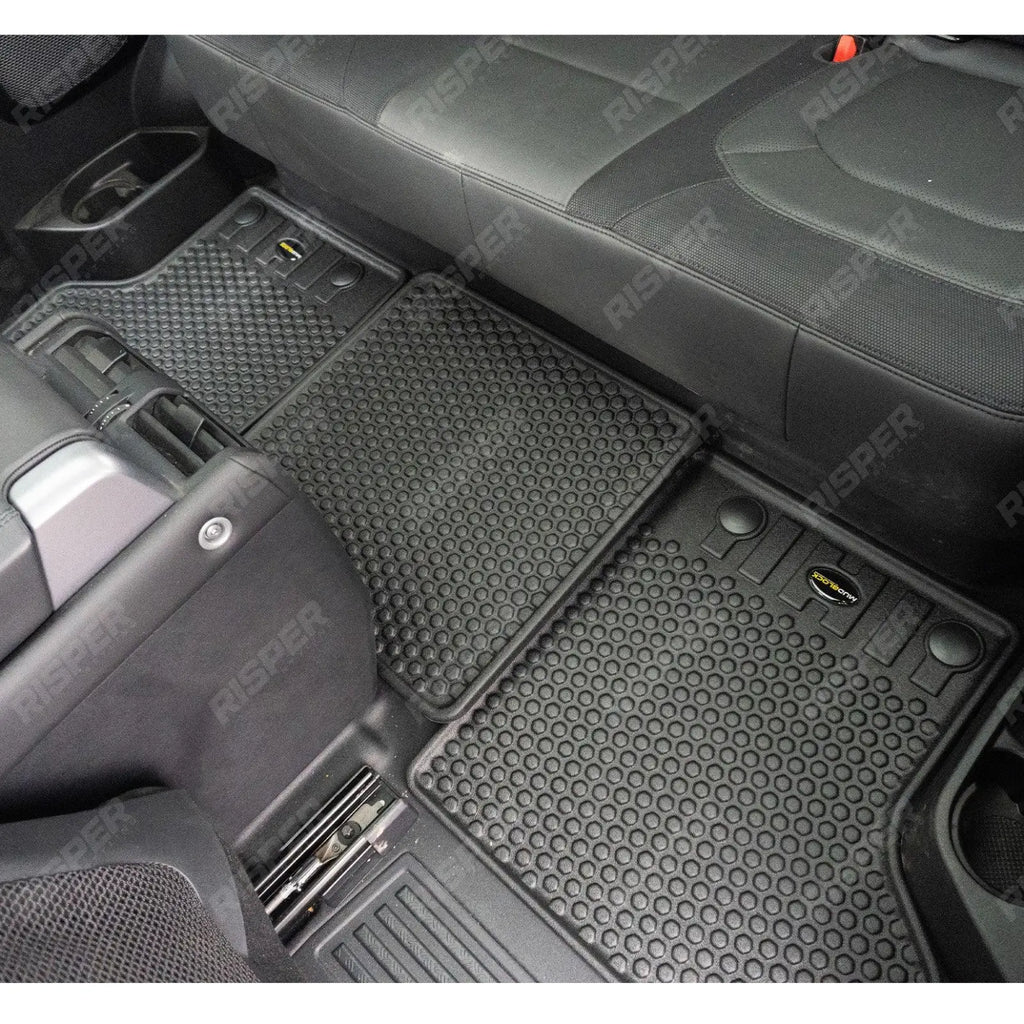 Mud Block Floor Mats Full Set For Land Rover Defender L663 90 2020 Onward