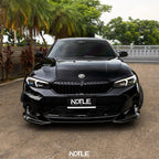 NOTLE - BMW 3 SERIES G20 LCI DRY CARBON FIBRE FRONT LIP SPLITTER