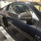 Carbon Fibre Mirror Covers for Audi R8 Gen 1 08-14