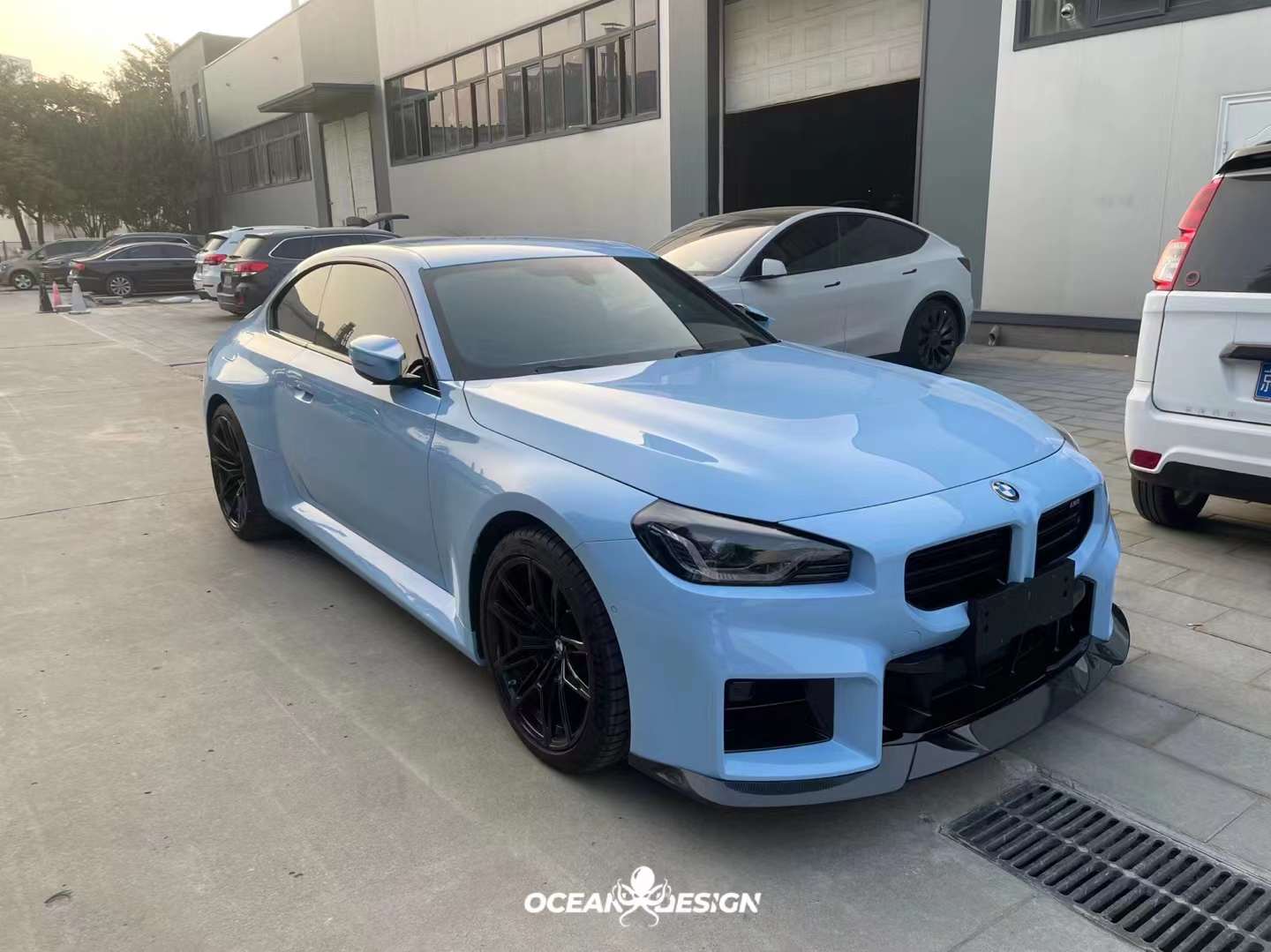 OCEAN DESIGN - BMW M2 G87 DRY CARBON FIBRE FRONT LIP