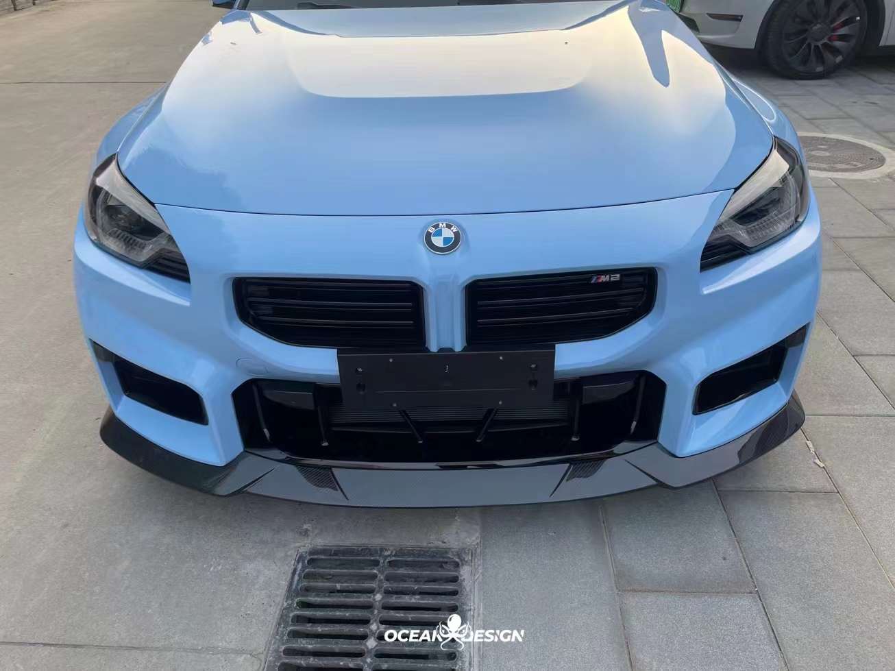 OCEAN DESIGN - BMW M2 G87 DRY CARBON FIBRE FRONT LIP