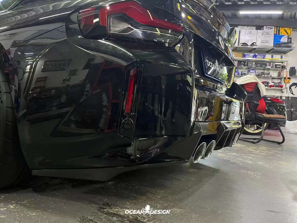 OCEAN DESIGN - BMW M2 G87 DRY CARBON REAR DIFFUSER