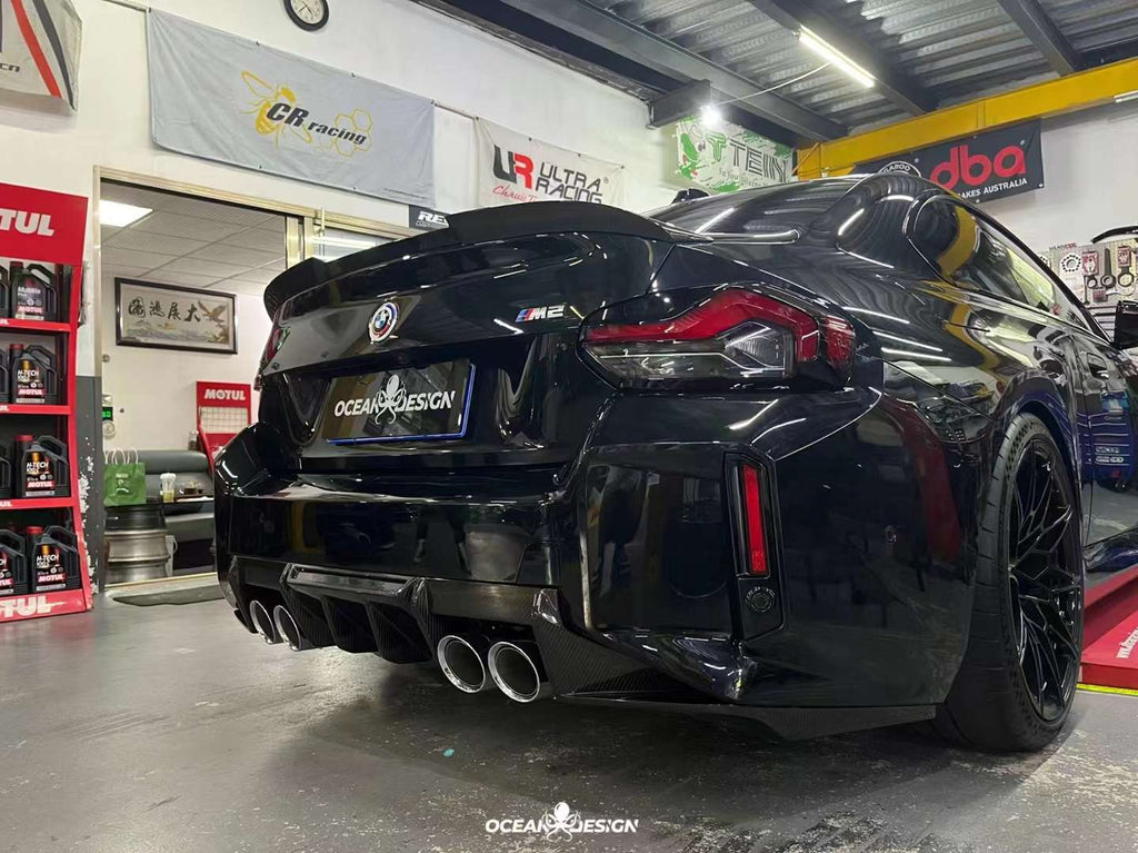 OCEAN DESIGN - BMW M2 G87 DRY CARBON REAR DIFFUSER