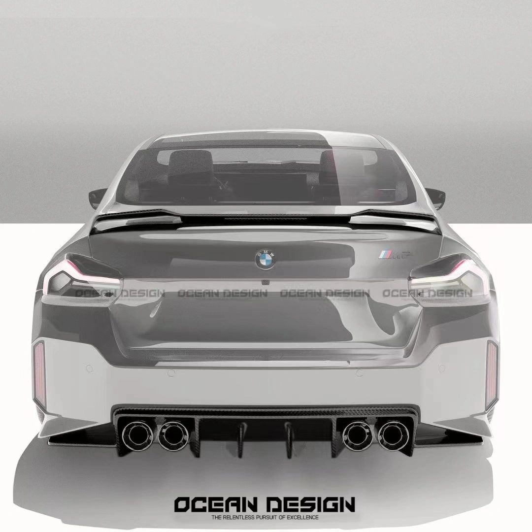 OCEAN DESIGN - BMW M2 G87 DRY CARBON REAR SPOILER