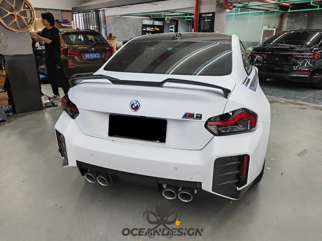 OCEAN DESIGN - BMW M2 G87 DRY CARBON REAR SPOILER