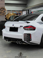 OCEAN DESIGN - BMW M2 G87 DRY CARBON REAR SPOILER