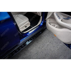 STX Style Integrated Side Steps Running Boards In Gloss Black For Mercedes GLC X253 2015-2022