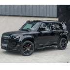 STX Style Roof Rail Pair in Black For Land Rover Defender 110/130 L663 2020 On