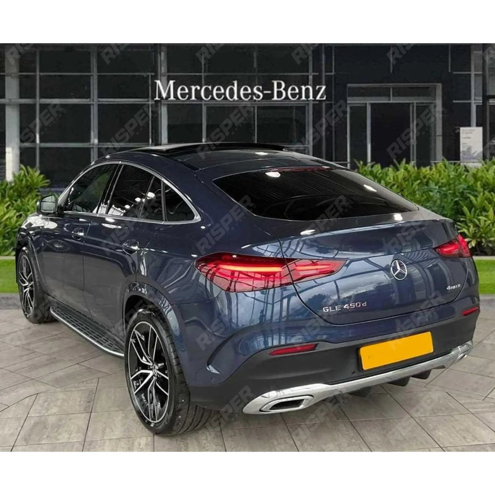 STX STYLE RUNNING BOARDS SIDE STEPS PAIR For MERCEDES BENZ GLE COUPE C167 2020 ON