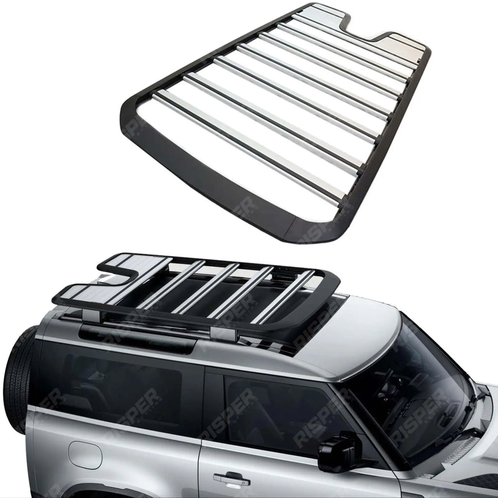 STX Style Silver Roof Rack For Land Rover Defender 90 L663 2020 On
