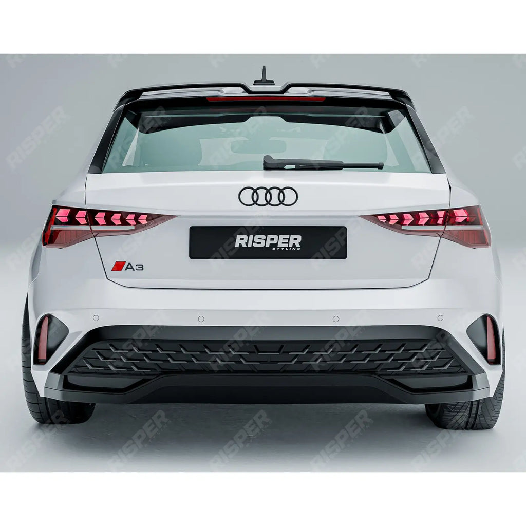 Oettinger Style Gloss Black Rear Spoiler For Audi A3 8Y Hatch 2021+