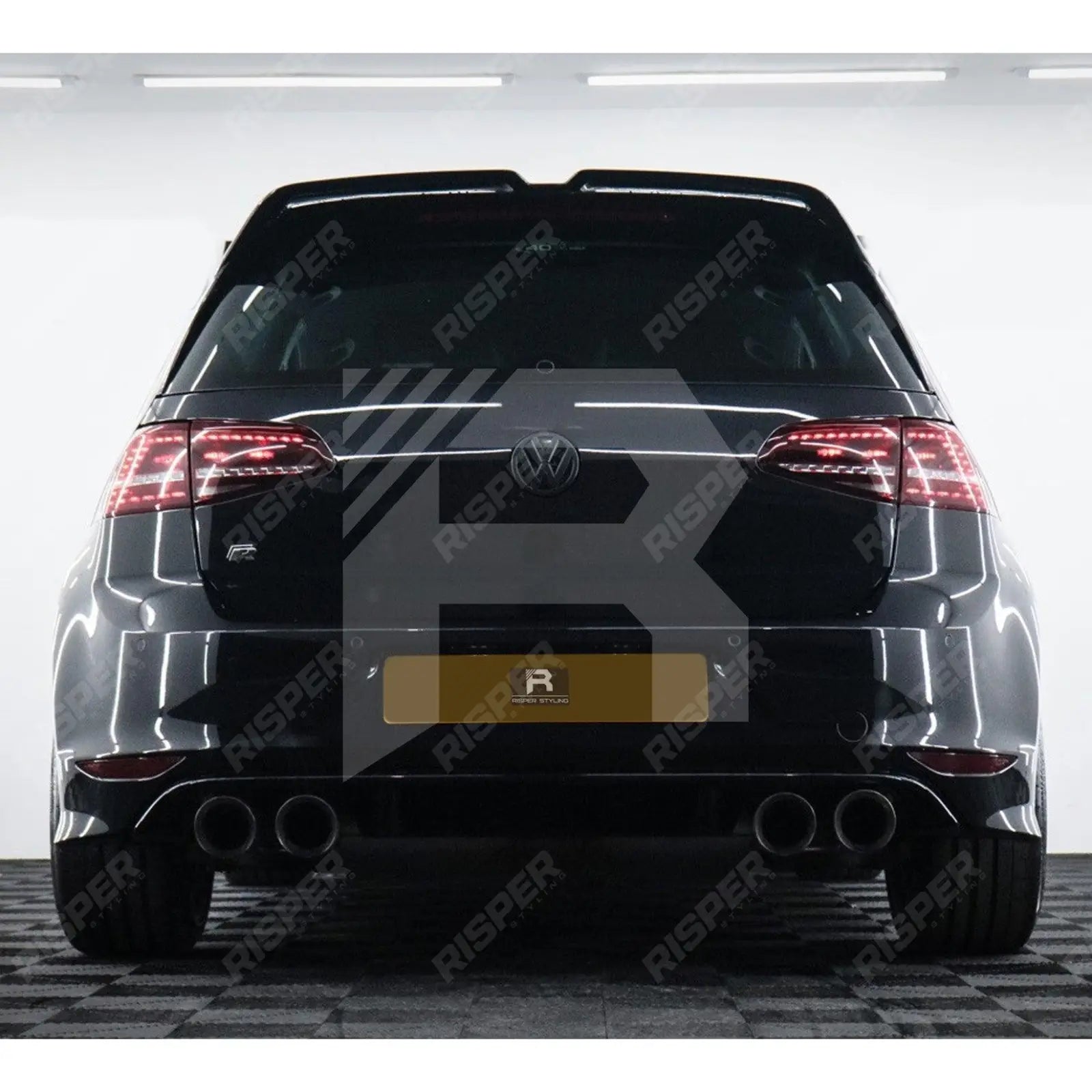 Oettinger Style Rear Spoiler in Gloss Black For Volkswagen Golf MK7/7.5 GTI/GTD/R/GTE 2012-2020
