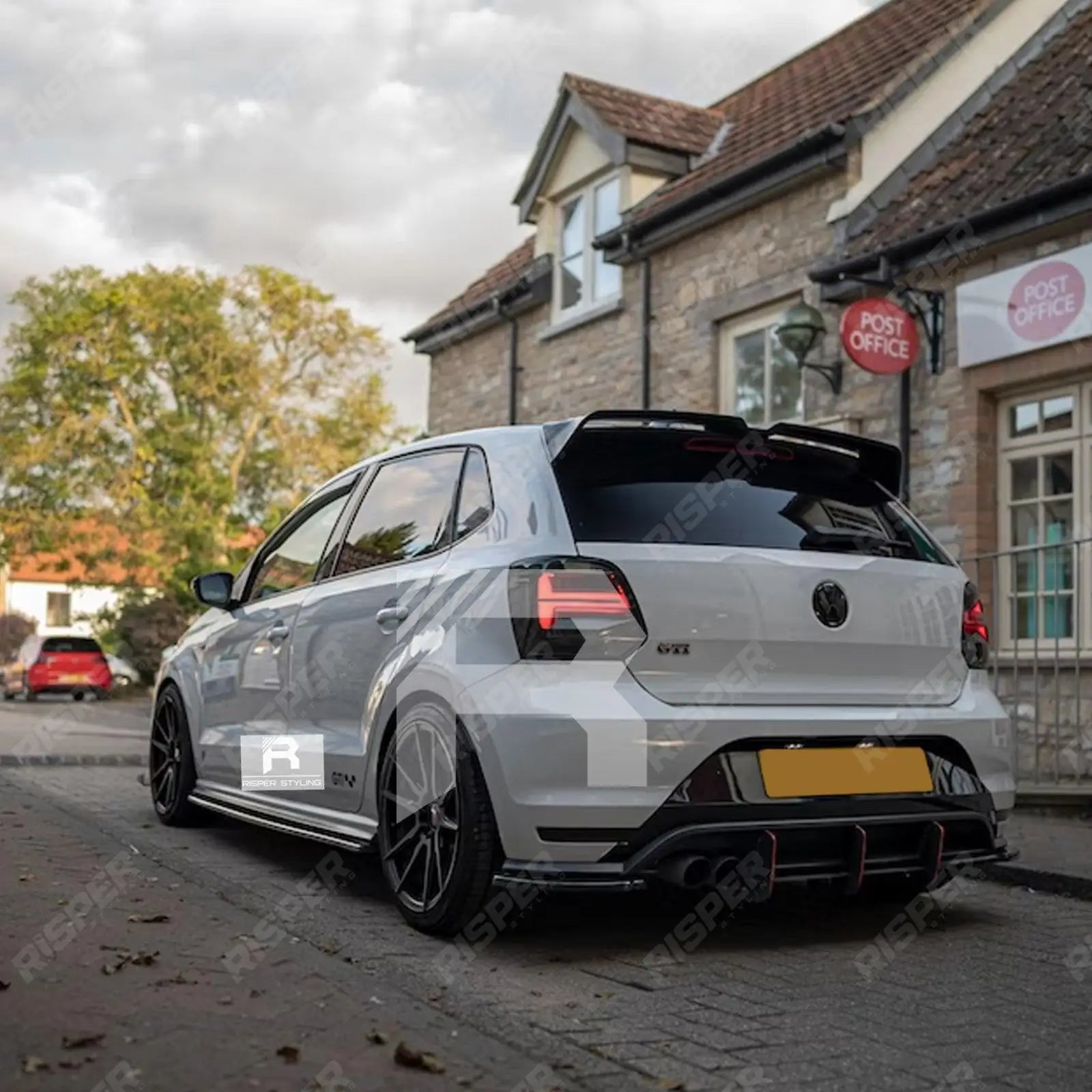 Oettinger Style Rear Spoiler in Gloss Black For Volkswagen Polo MK5 6C/6R 2009-2017