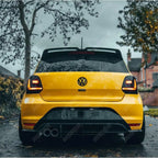 Oettinger Style Rear Spoiler in Gloss Black For Volkswagen Polo MK5 6C/6R 2009-2017